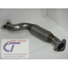 Труба с муфтой (выхлопная система) Peugeot 2,2 TDCi 06-; ориг.